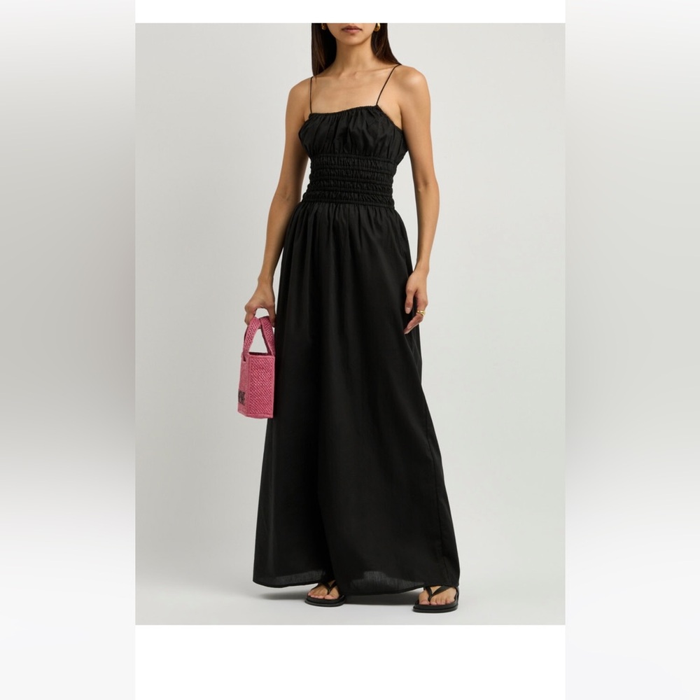 Faithfull the Brand Black Maxi Dress